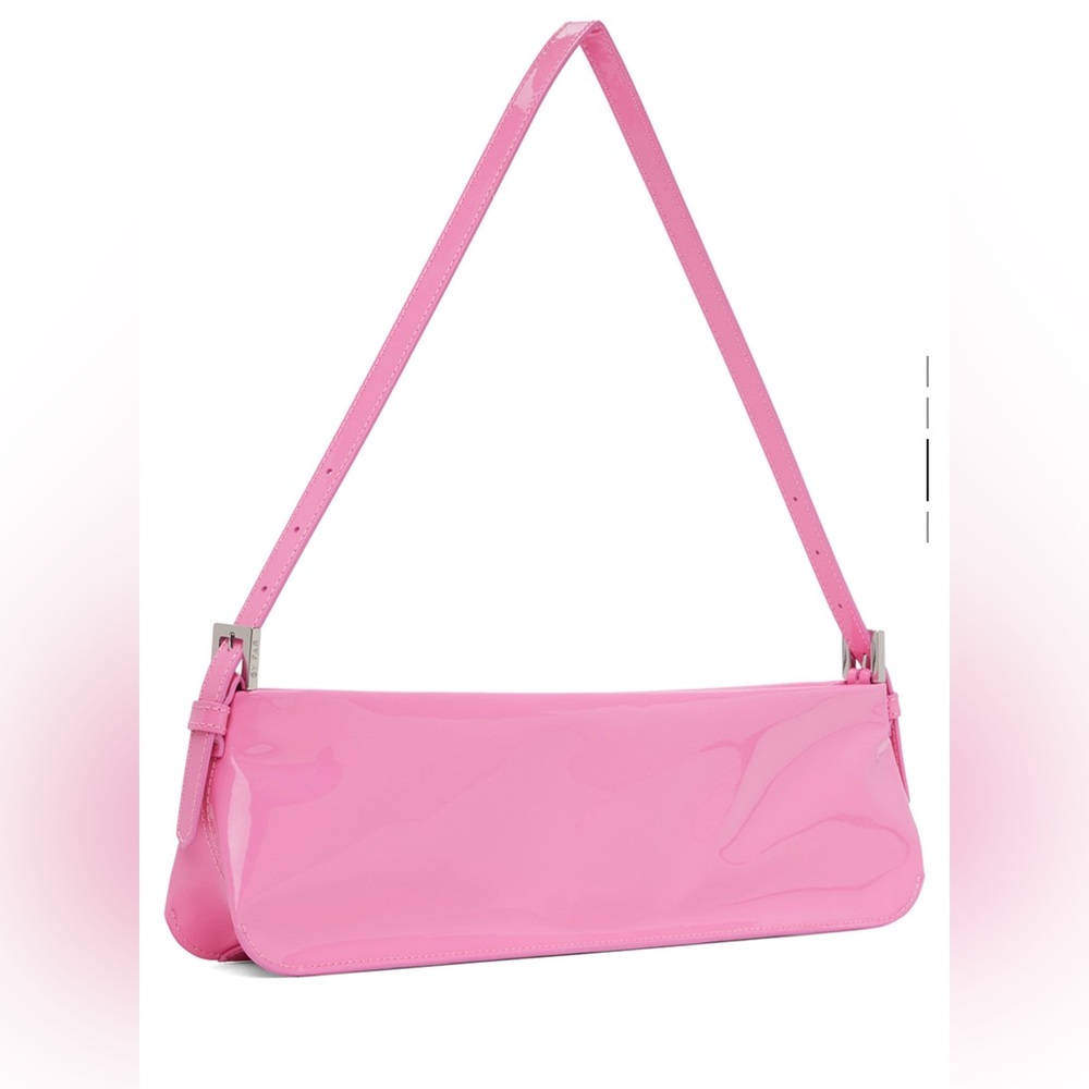 Brand new patent leather By Far shoulder bag